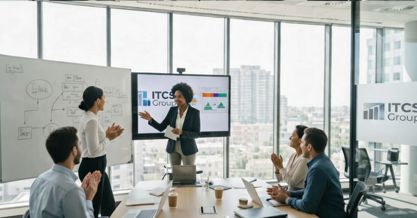 Notre équipe en réunion